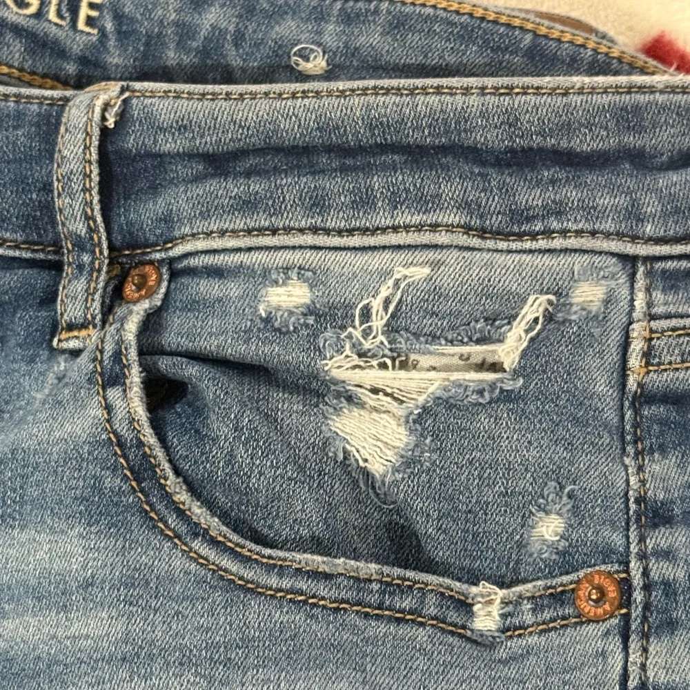 American Eagle Outfitters Blue Denim Flare Jeans